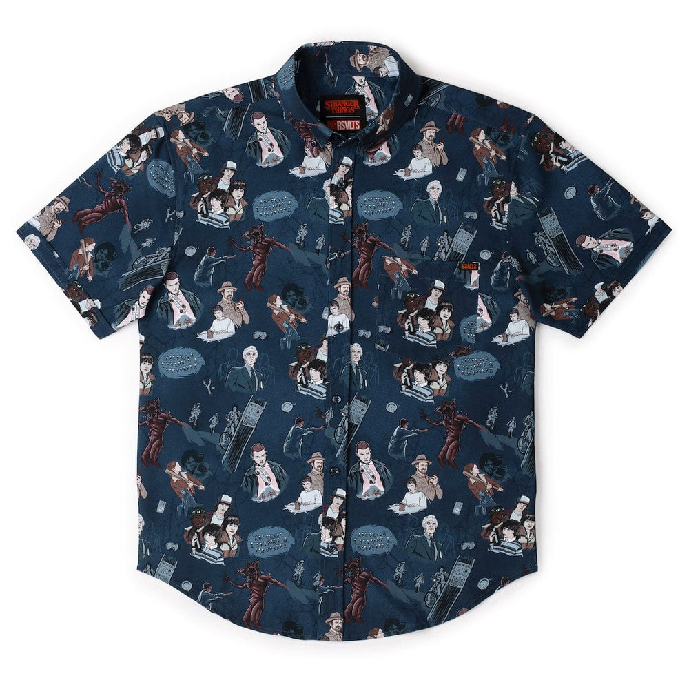 Stranger Things "Something Is Coming" – KUNUFLEX Short Sleeve Shirt - Image 5