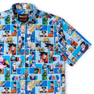 Dragon Ball Z "Dragon Ball A-Z" – KUNUFLEX Short Sleeve Shirt