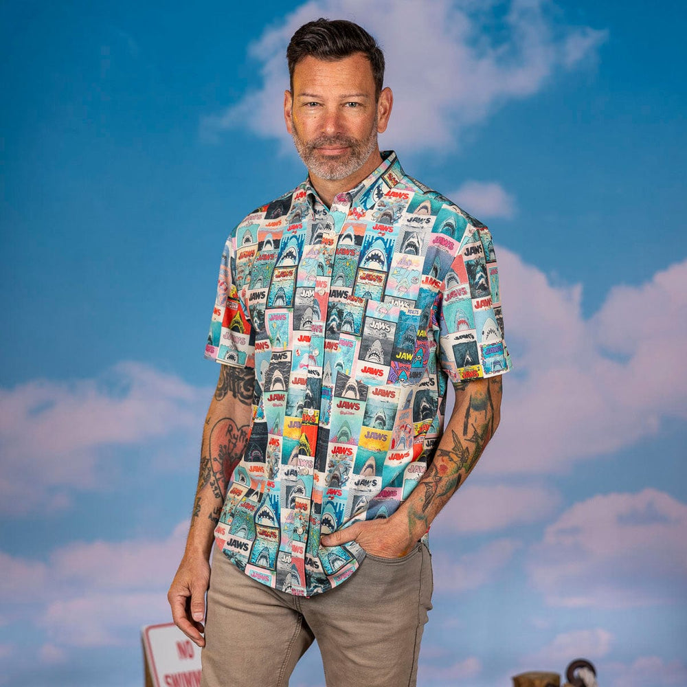 Jaws "Great White Gallery" – KUNUFLEX Short Sleeve Shirt - Image 2
