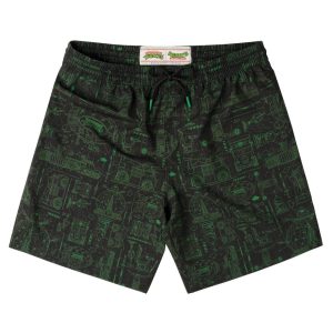 Teenage Mutant Ninja Turtles "Greenprints" – Hybrid Shorts