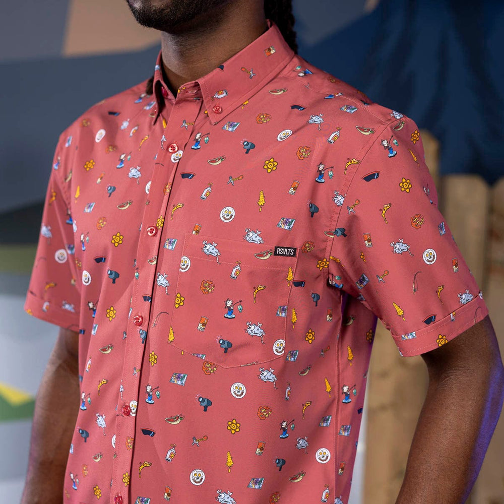 Disney’s A Goofy Movie "Road Trip Trinkets" – KUNUFLEX Short Sleeve Shirt - Image 2