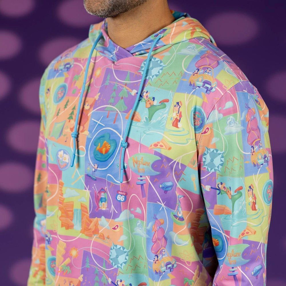 Disney’s A Goofy Movie "The Open Road" – Performance Hoodie - Image 4