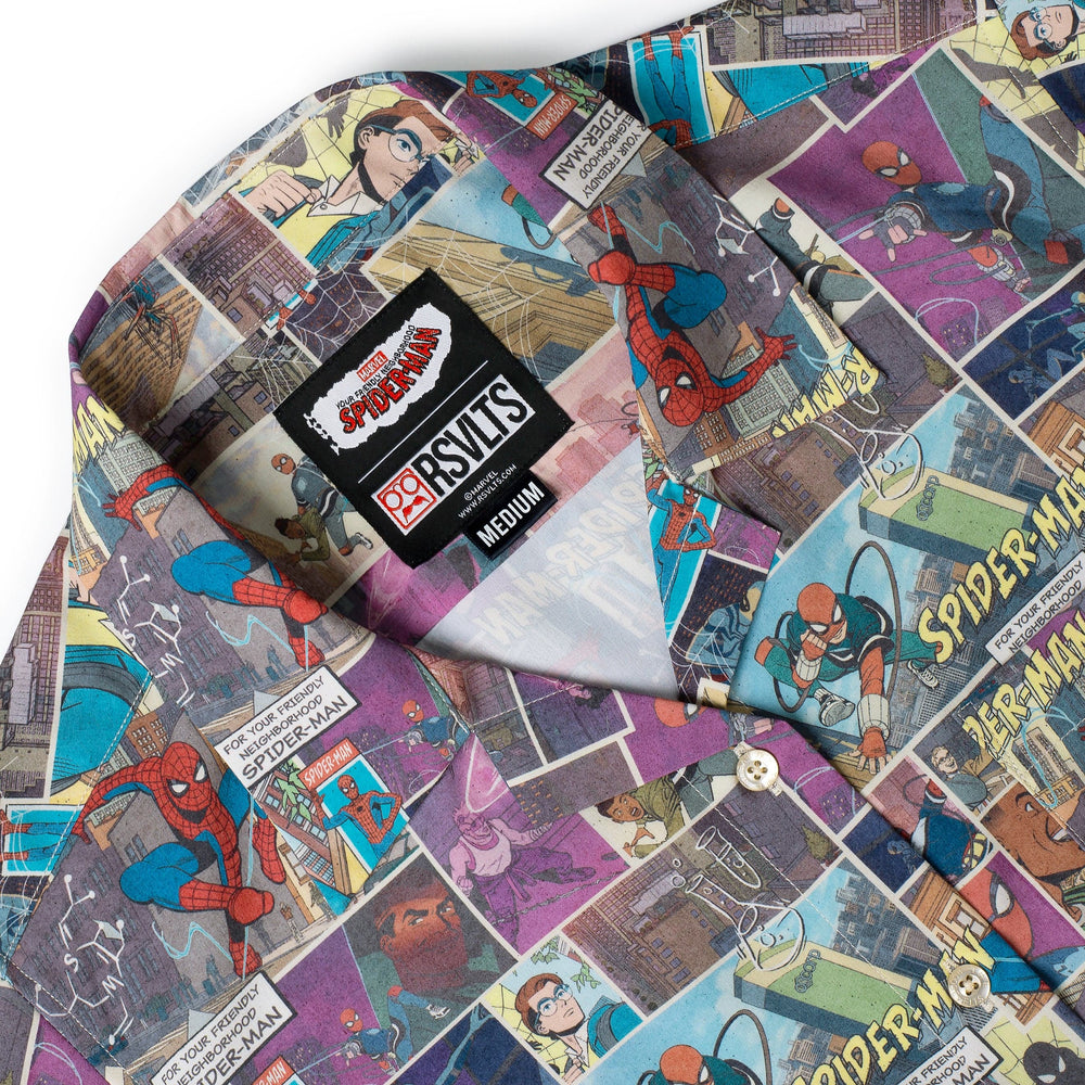 Your Friendly Neighborhood Spider-Man "In the Swing of Things" – Women's KUNUFLEX Short Sleeve Shirt - Image 6