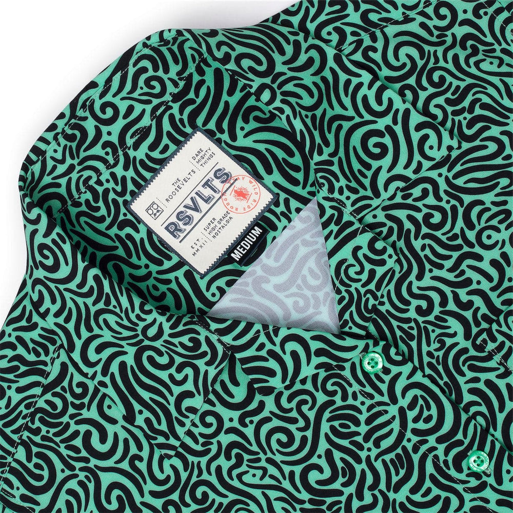 Squiggle Zoo – Women's KUNUFLEX Short Sleeve Shirt - Image 3
