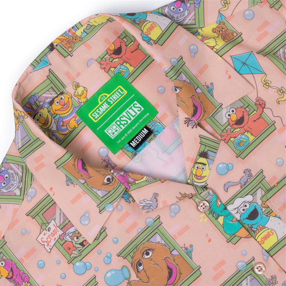 Sesame Street "Welcome to the Neighborhood" – Women's KUNUFLEX Short Sleeve Shirt - Image 5