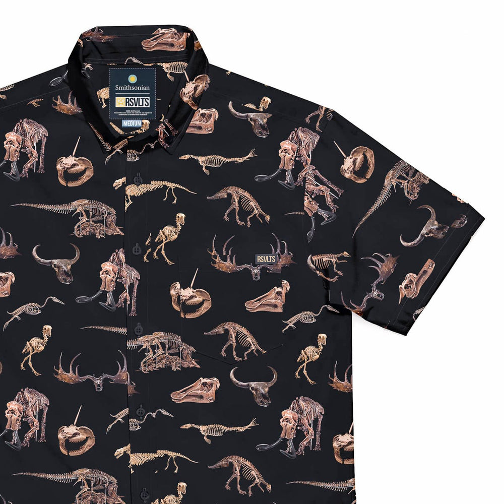 Smithsonian's Natural History "Excavating History" – KUNUFLEX Short Sleeve Shirt
