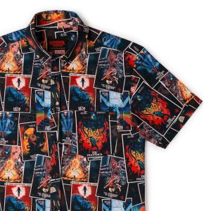 Stranger Things "The Art of Four" – KUNUFLEX Short Sleeve Shirt