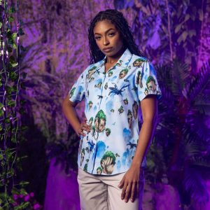 Avatar "Hallelujah Mountains" – Women's KUNUFLEX Short Sleeve Shirt