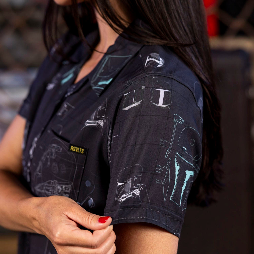 Star Wars™ "Helmetrics" – Women's KUNUFLEX Short Sleeve Shirt - Image 5