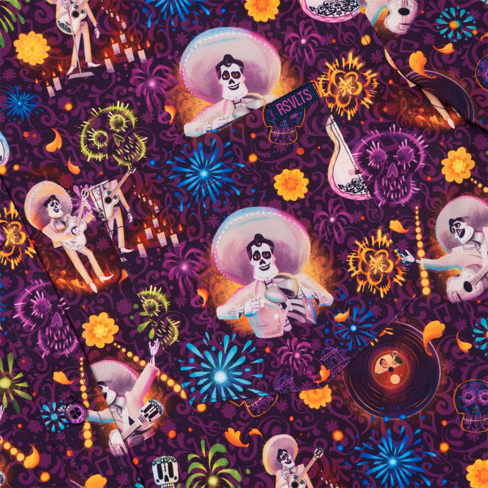 Disney and Pixar Coco "Remember Me" – KUNUFLEX Short Sleeve Shirt - Image 3