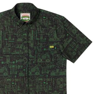 Teenage Mutant Ninja Turtles "Greenprints" – KUNUFLEX Short Sleeve Shirt