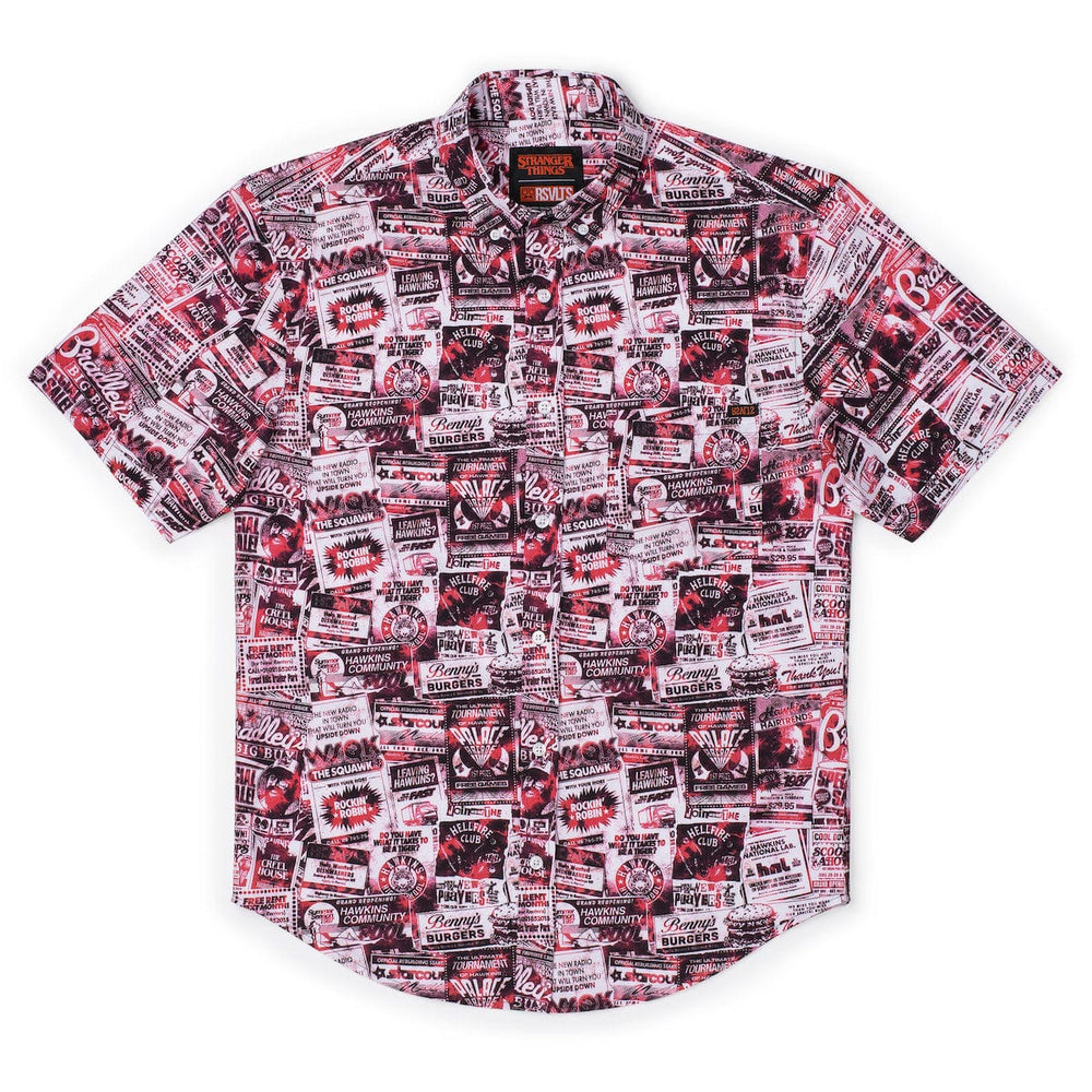 Stranger Things "The Hawkins Post" – KUNUFLEX Short Sleeve Shirt - Image 5