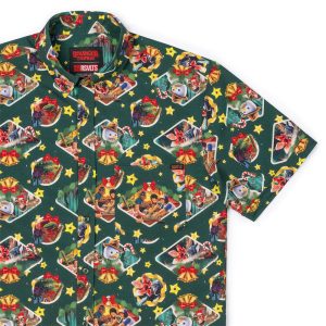 Stranger Things "Season’s Creepings" – KUNUFLEX Short Sleeve Shirt