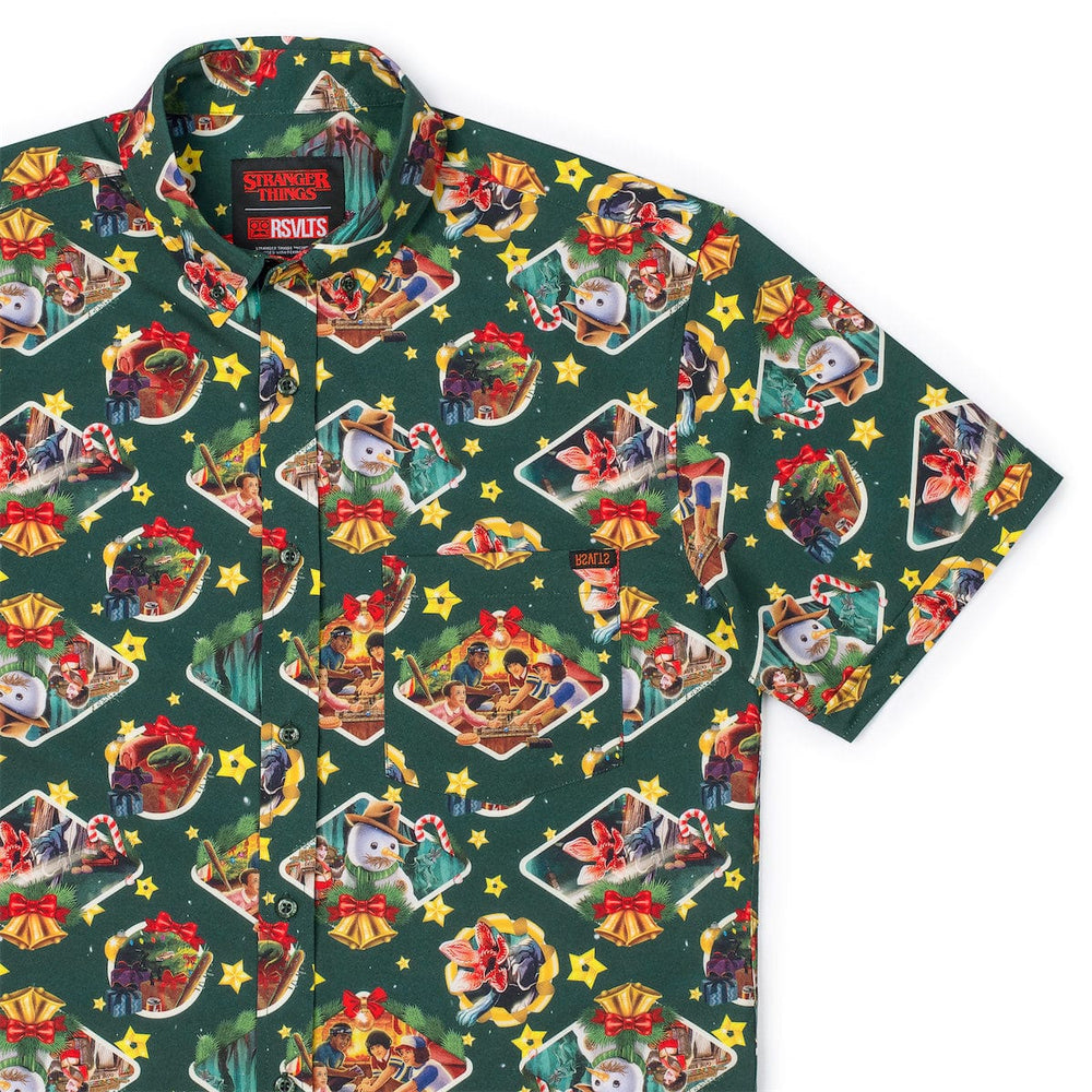 Stranger Things "Season’s Creepings" – KUNUFLEX Short Sleeve Shirt