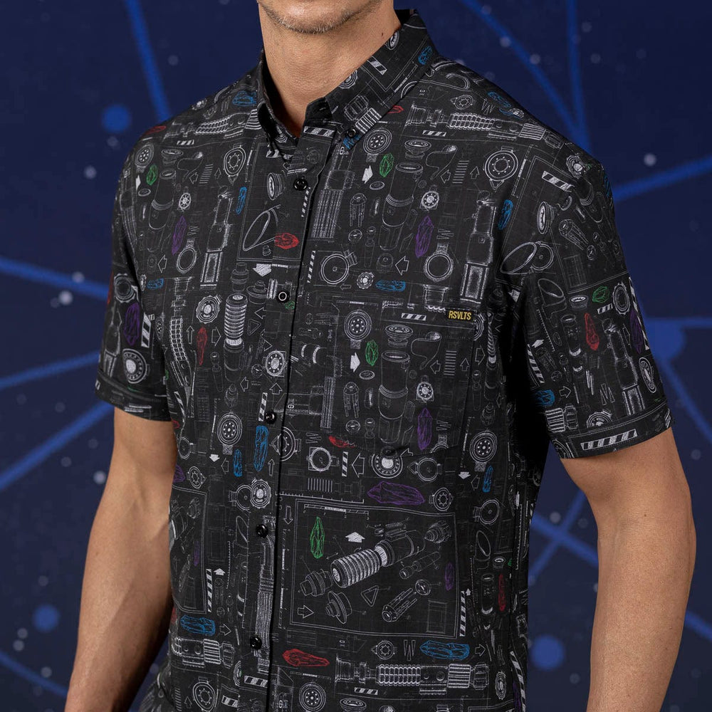 Star Wars™ "Saber Schematics" – KUNUFLEX Short Sleeve Shirt - Image 4