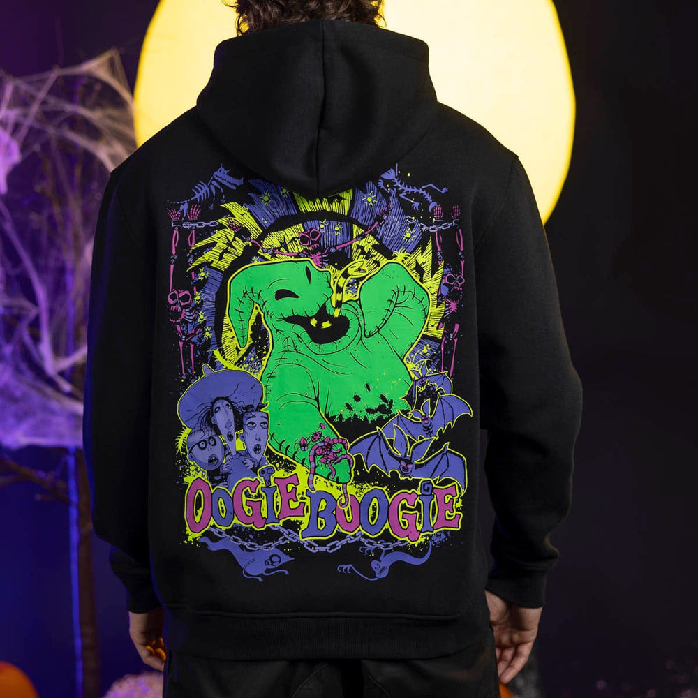 Disney Tim Burton's The Nightmare Before Christmas "Oogie Boogie Hoodie" – Classic Hoodie - Image 4