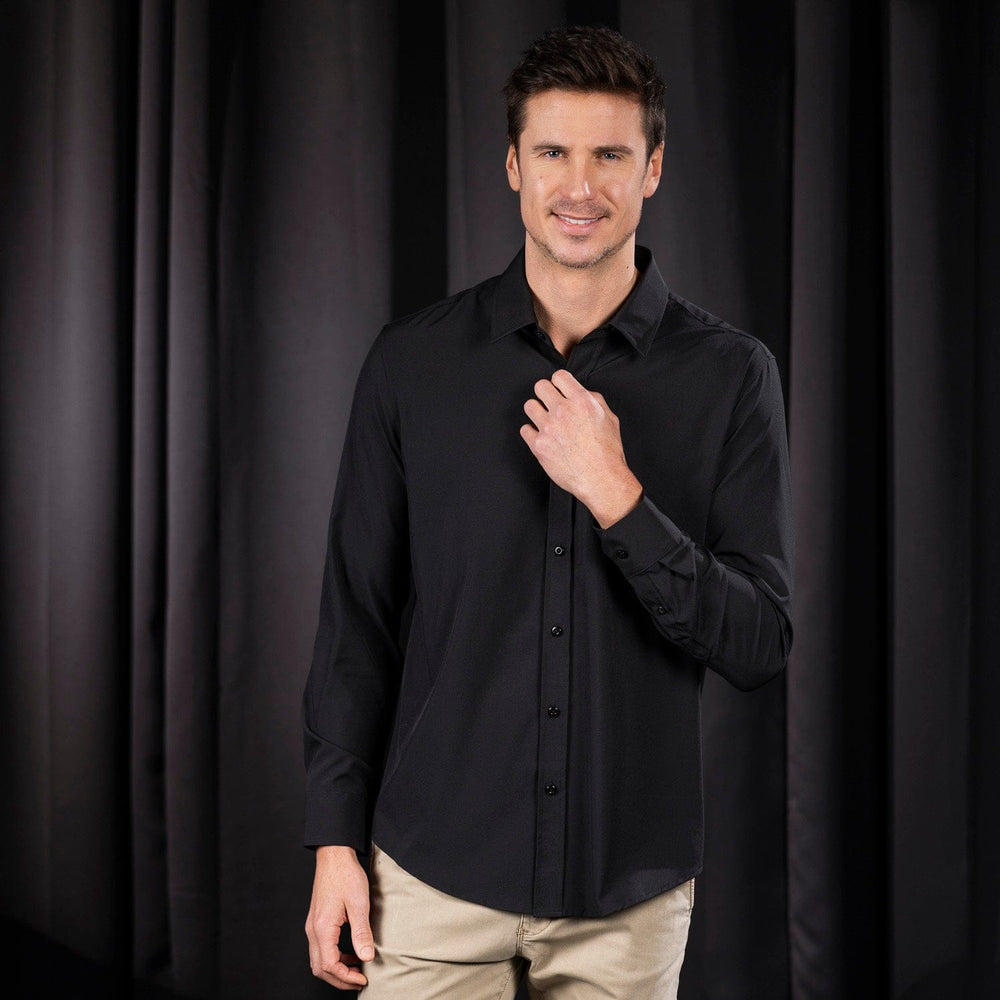 The Gatsby Collection 2025 "Black" – Good Looks KUNUFLEX Dress Shirt - Image 3