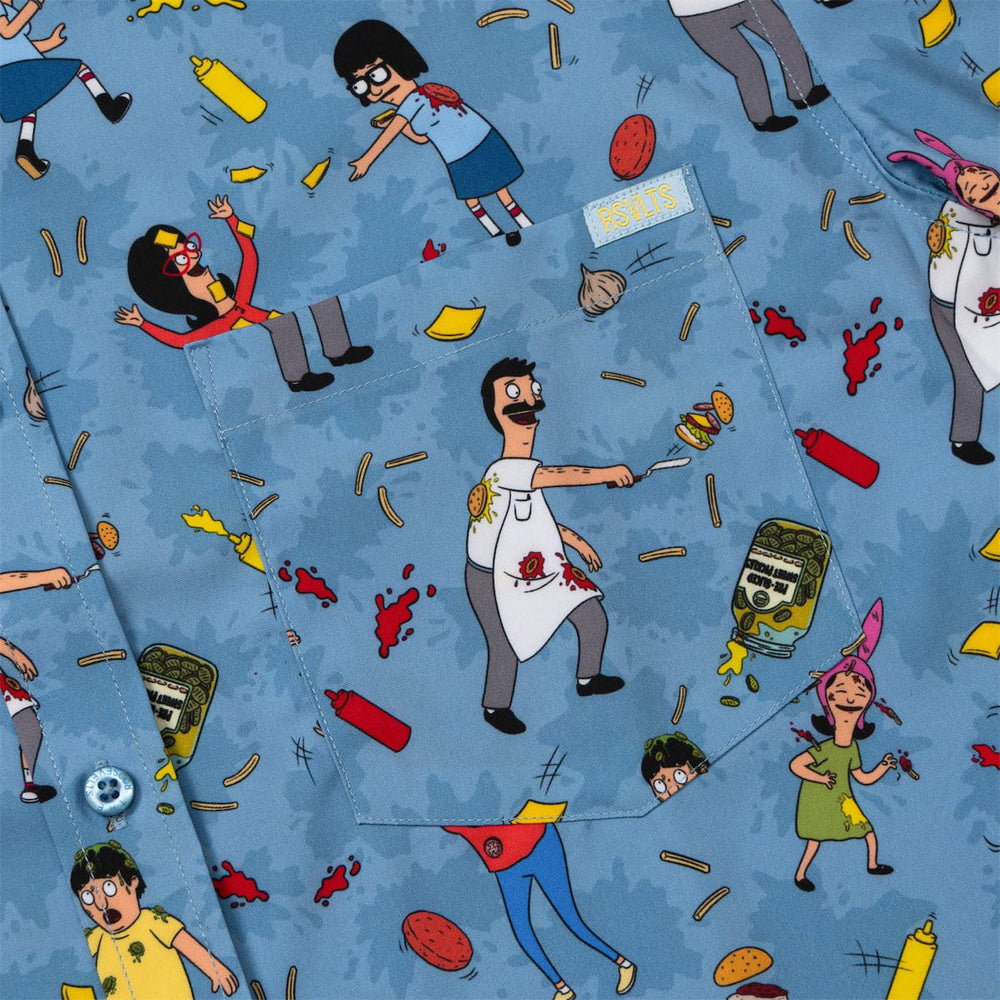 Bob's Burgers "Belcher Brawl" – KUNUFLEX Short Sleeve Shirt - Image 3