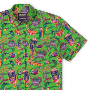 Goosebumps "Welcome to Horrorland" – KUNUFLEX Short Sleeve Shirt