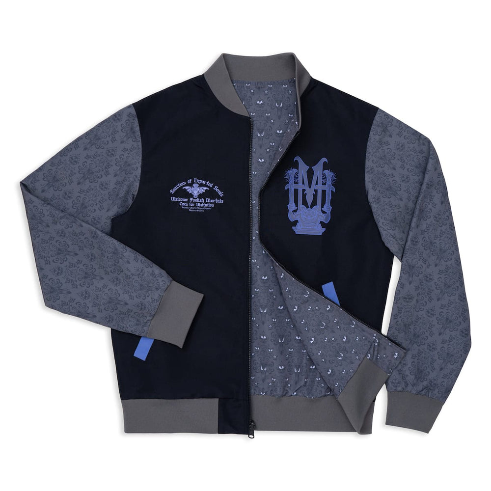 Disney's Haunted Mansion "Welcome Foolish Mortals (West)" – Reversible Bomber Jacket