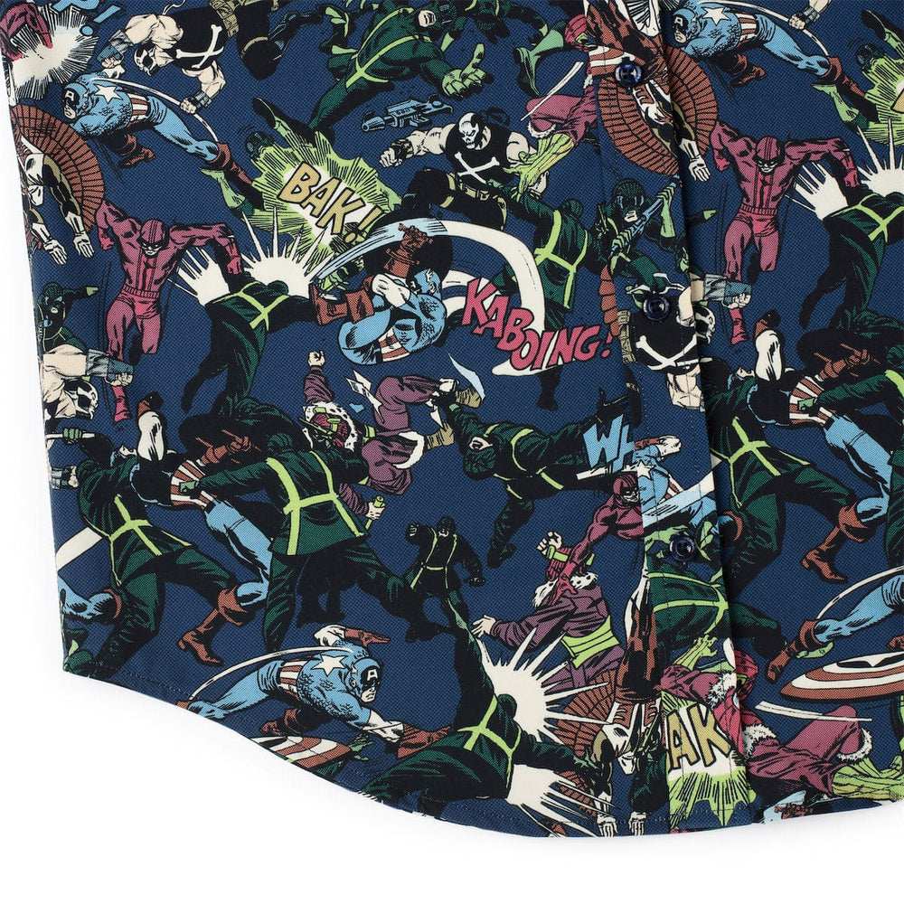 Captain America "No Surrender" – KUNUFLEX Short Sleeve Shirt - Image 7