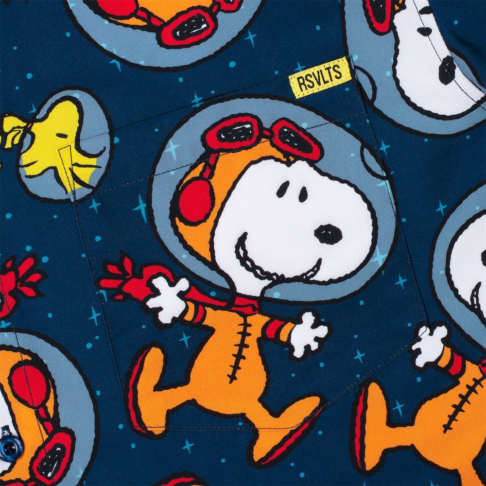 Peanuts "Snoopy in Space" – KUNUFLEX Short Sleeve Shirt - Image 3