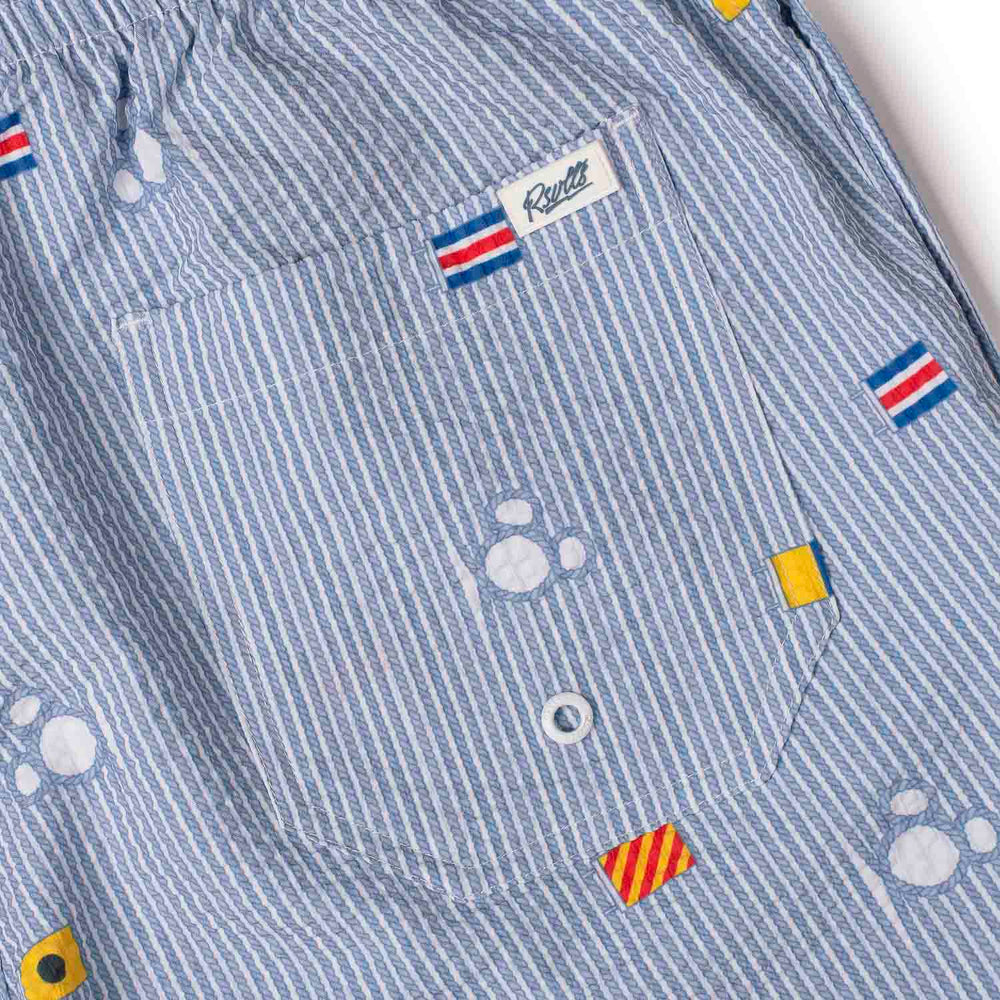 Disney "Maritime Mickey" – Stretch Seersucker Hybrid Shorts - Image 3