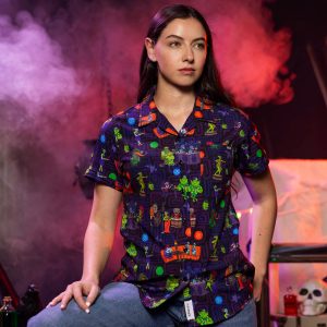 Tiki Terror Lounge – Women's KUNUFLEX Short Sleeve Shirt