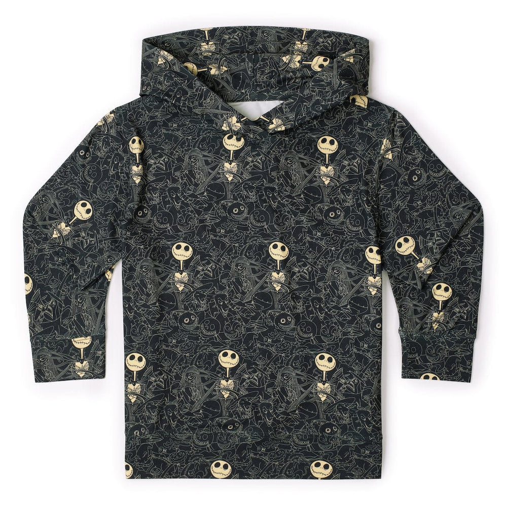 Disney Tim Burton's Nightmare Before Christmas "Bone Daddy" – Preschooler Performance Hoodie - Image 2