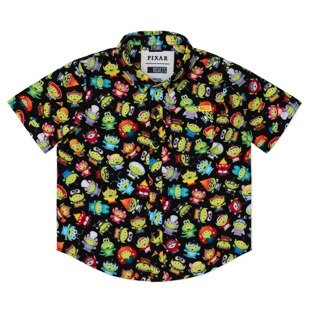 Disney and Pixar Toy Story "Cosmic Costumes" – Preschooler KUNUFLEX Short Sleeve Shirt - Image 2