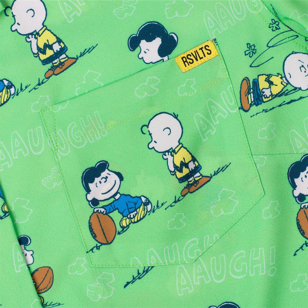 Peanuts "AAUGH!" – Women's KUNUFLEX Short Sleeve Shirt - Image 4