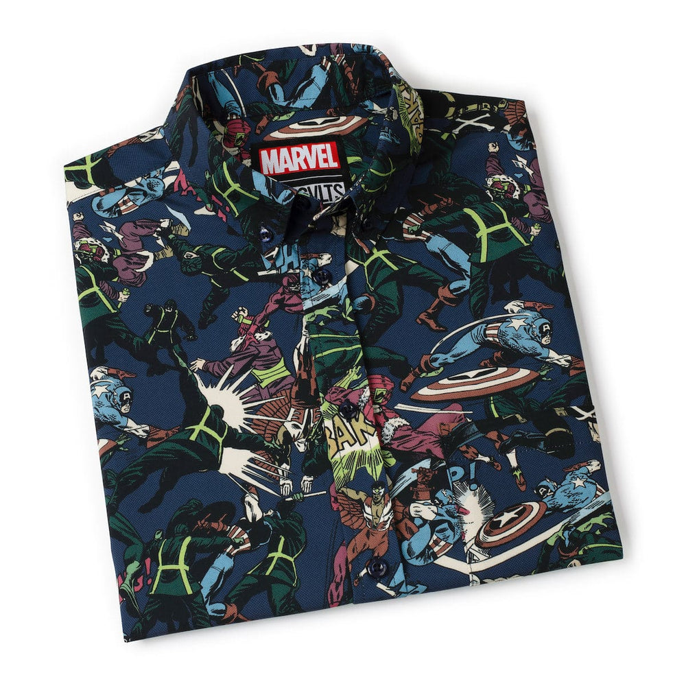 Captain America "No Surrender" – KUNUFLEX Short Sleeve Shirt - Image 8