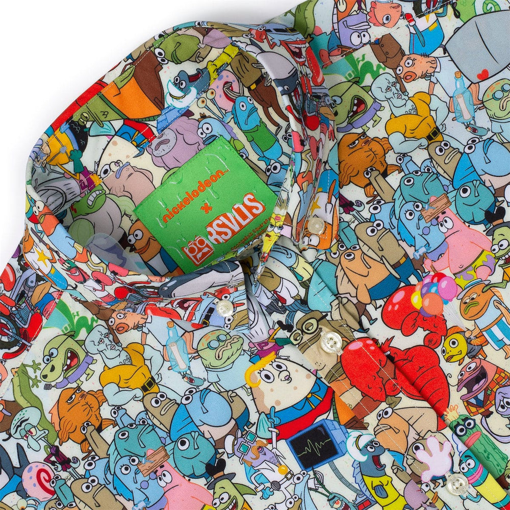 SpongeBob "Welcome to Bikini Bottom" – KUNUFLEX Short Sleeve Shirt - Image 7