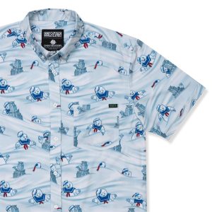 Ghostbusters "Marshmallow Meltdown" – KUNUFLEX Short Sleeve Shirt