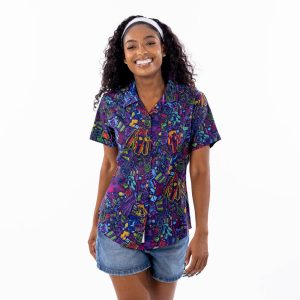 Minecraft "Neon Block Party" – Women's KUNUFLEX Short Sleeve Shirt