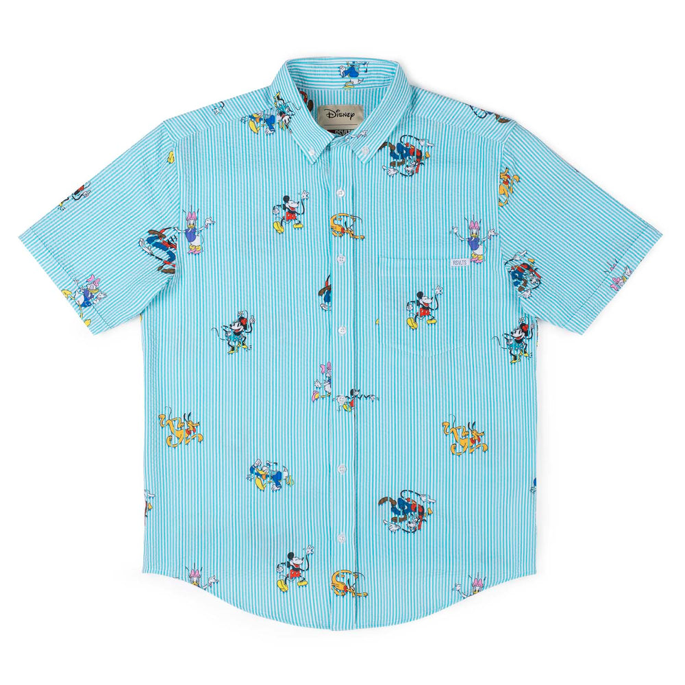 Disney "Limber Legends" – Stretch Seersucker Short Sleeve Shirt - Image 5