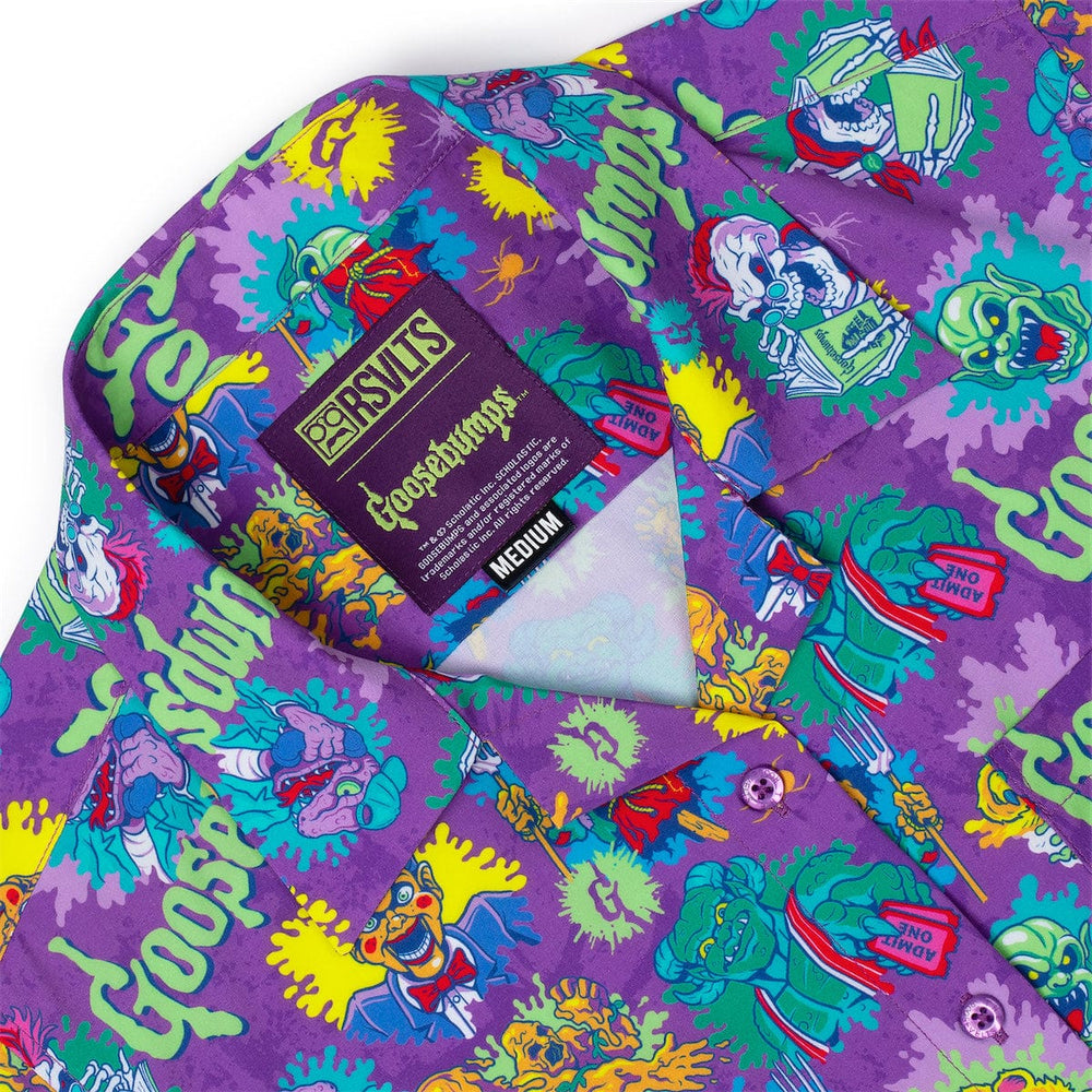 Goosebumps "Scared Sheetless" – Women's KUNUFLEX Short Sleeve Shirt - Image 5