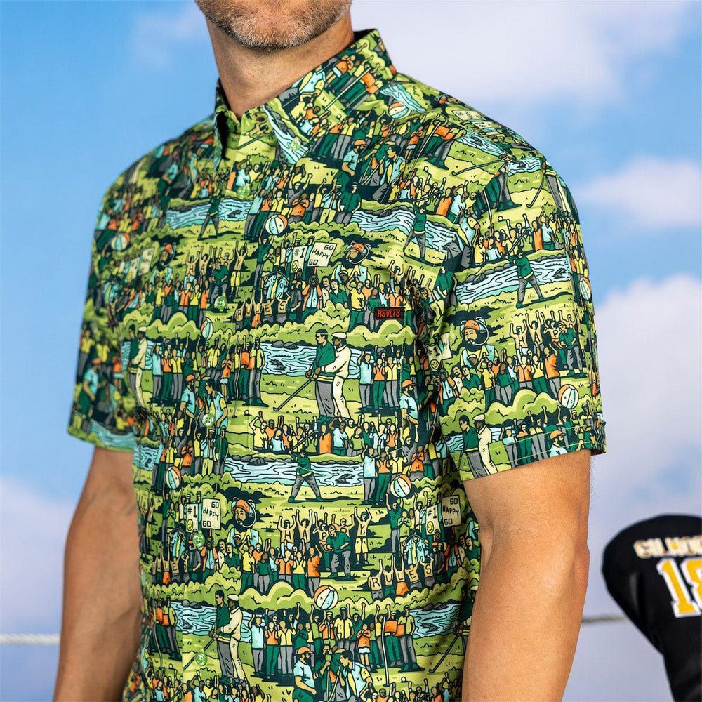 Happy Gilmore "Happy's Hooligans" – KUNUFLEX Short Sleeve Shirt - Image 4