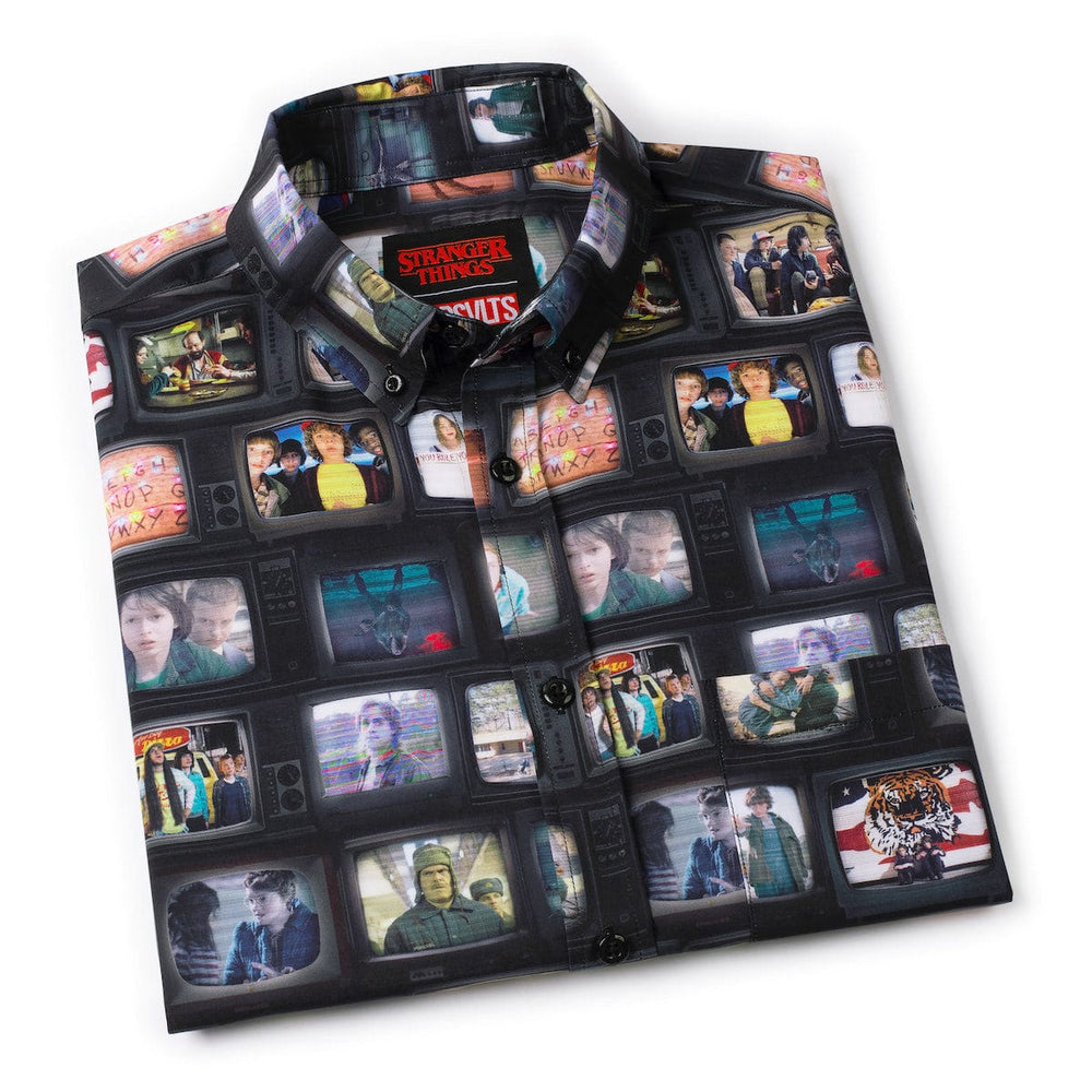 Stranger Things "Strange Signals" – KUNUFLEX Short Sleeve Shirt - Image 8