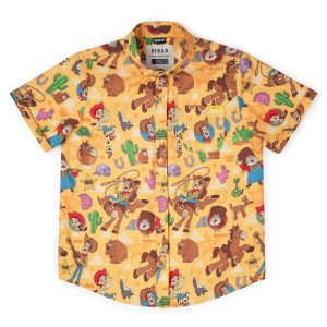 Disney and Pixar Toy Story "The Original Roundup Gang" – Youth KUNUFLEX Short Sleeve Shirt