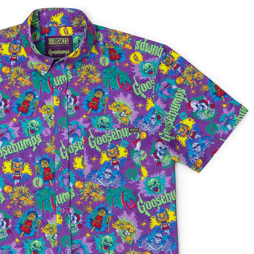 Goosebumps "Scared Sheetless" – KUNUFLEX Short Sleeve Shirt