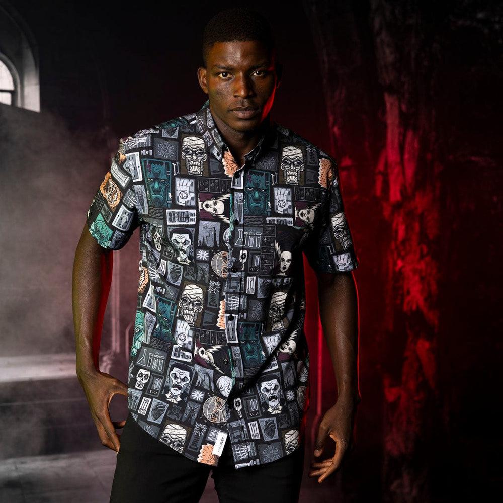 Universal Monsters "Freaky Tiki" – KUNUFLEX Short Sleeve Shirt - Image 2