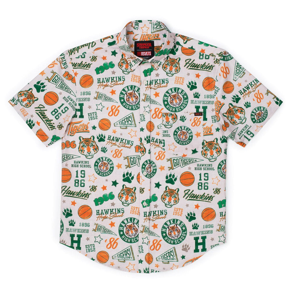 Stranger Things "Go Tigers!" – KUNUFLEX Short Sleeve Shirt - Image 5