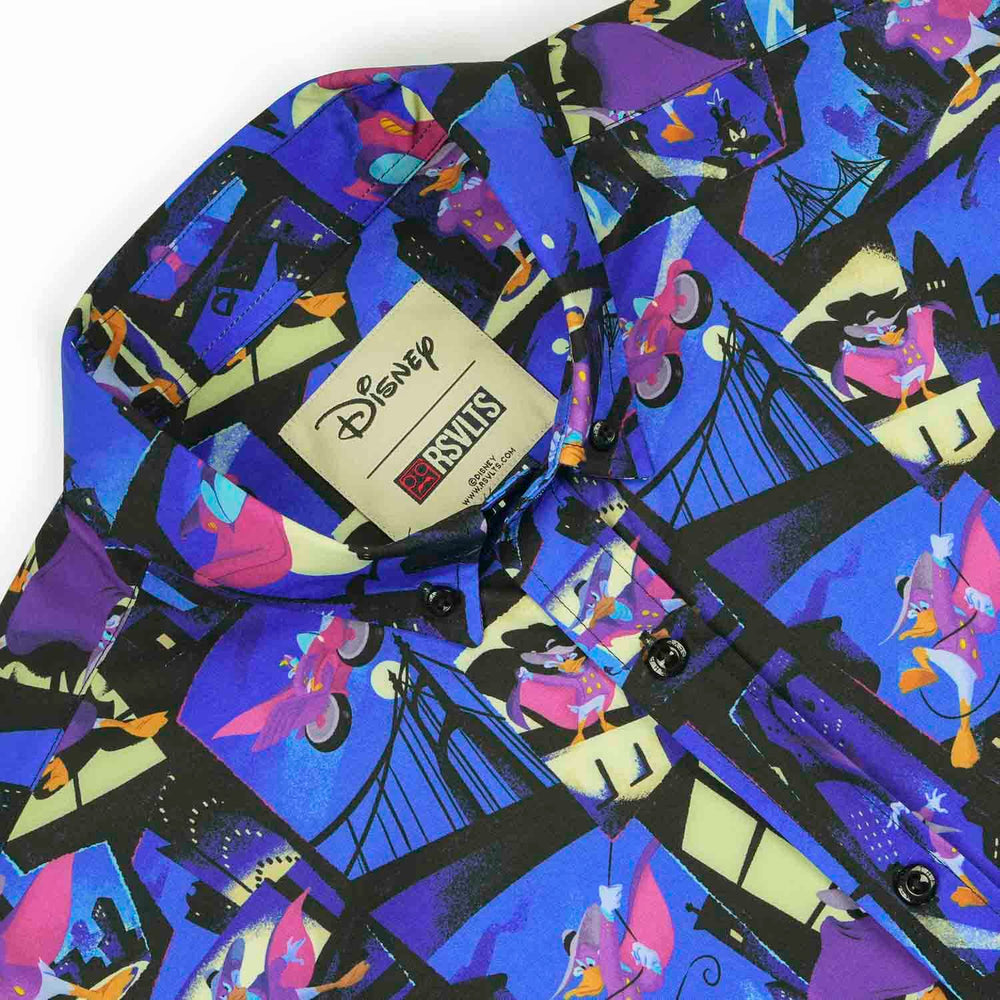 Disney’s Darkwing Duck "The Duck Night" – KUNUFLEX Short Sleeve Shirt - Image 6