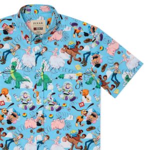 Disney and Pixar Toy Story "Andy's Toy Box" – KUNUFLEX Short Sleeve Shirt