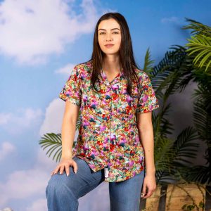Disney's Peter Pan "A Pirate's Life" – Women's KUNUFLEX Short Sleeve Shirt