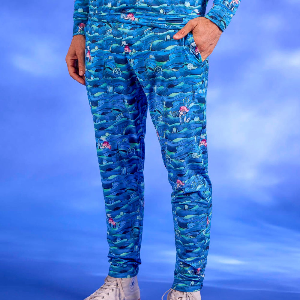 Disney’s The Little Mermaid “The Secret Grotto" – Performance Joggers - Image 2