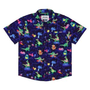 Disney and Pixar Toy Story "Partysaurus Rex" – Youth KUNUFLEX Short Sleeve Shirt
