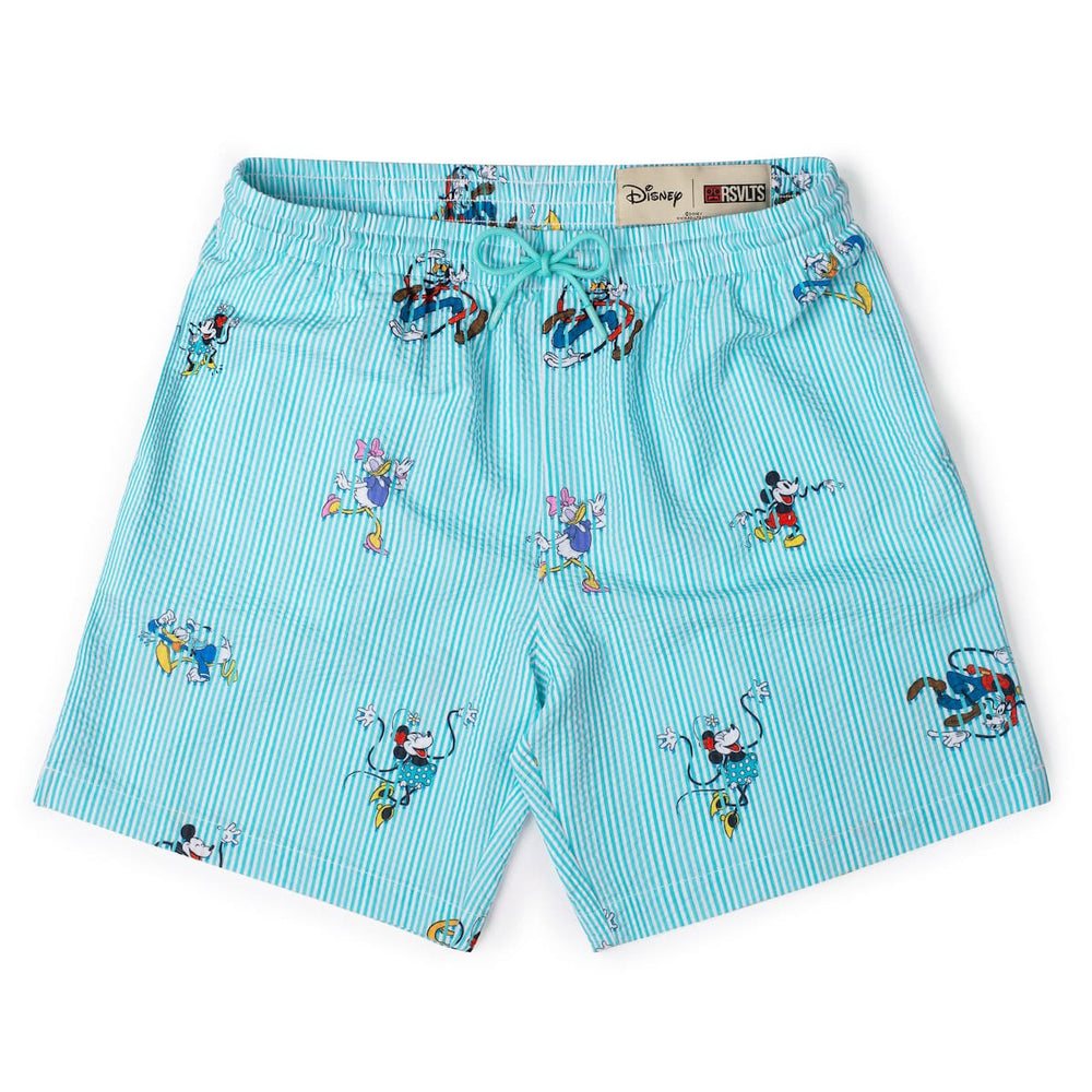 Disney "Limber Legends" – Stretch Seersucker Hybrid Shorts