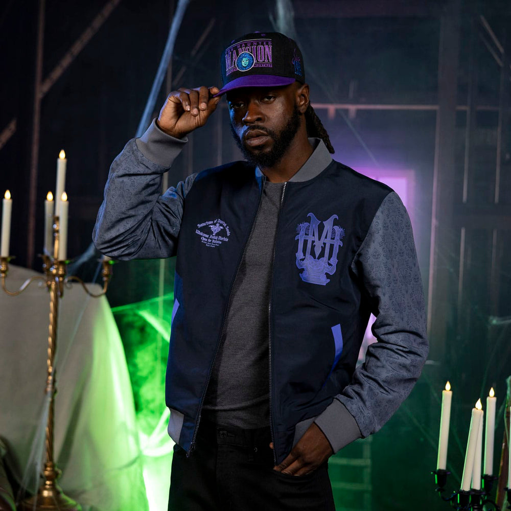 Disney's Haunted Mansion "Welcome Foolish Mortals (West)" – Reversible Bomber Jacket - Image 4